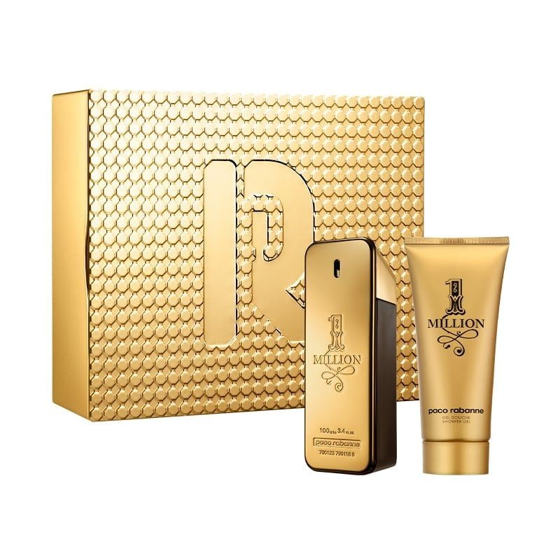 Gift Set Rabanne 1 Million EDT 2pcs (EDT 100ml & Shower Gel 100ml)